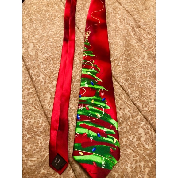 Jerry J Garcia Christmas Silk Tie Collection 56